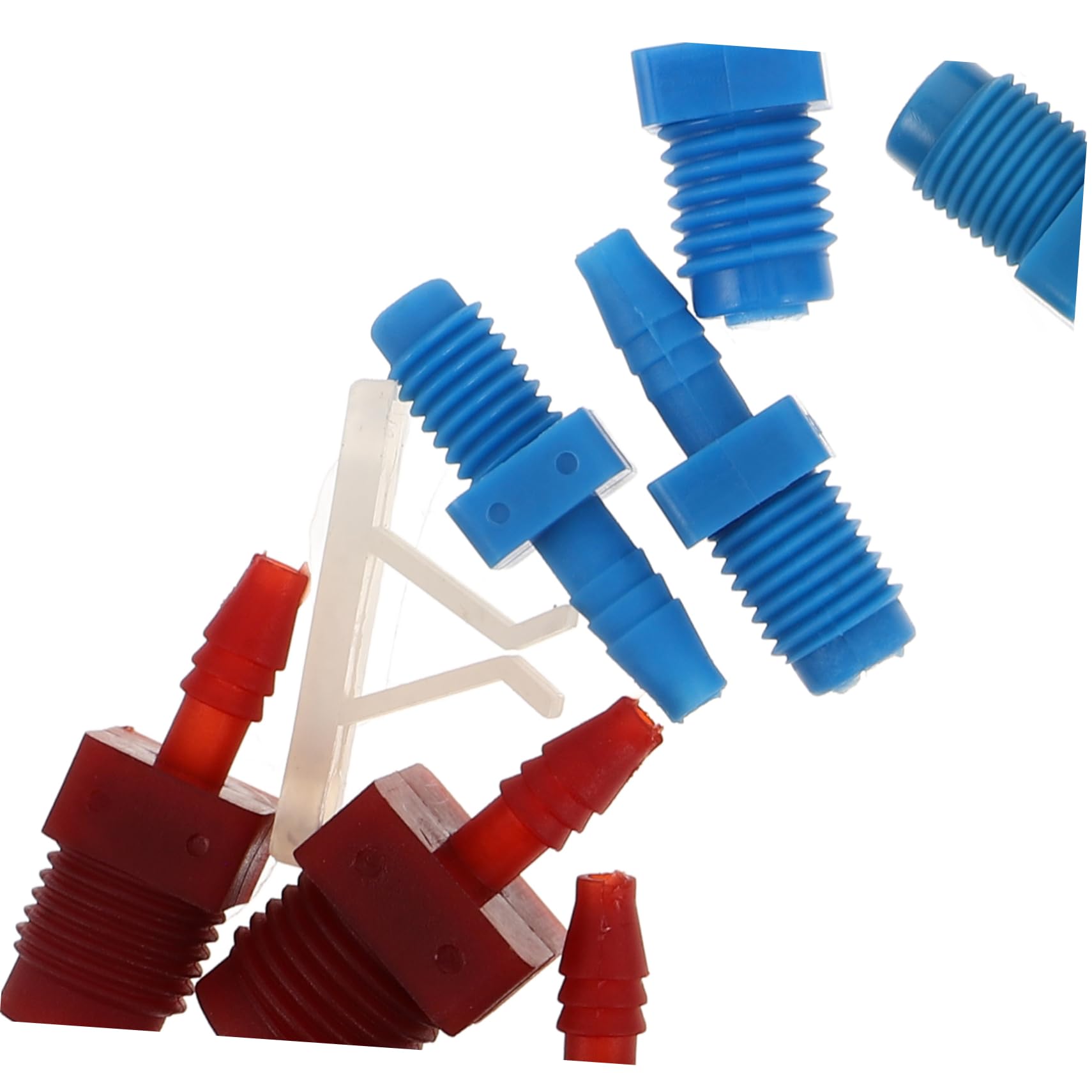 ULTECHNOVO Kit di Spurgo Cilindro in Plastica Raccordi Filettati e Clip Tubo, Facile Manutenzione e Alta Efficienza per Linee di Produzione Industriale Automatizzate