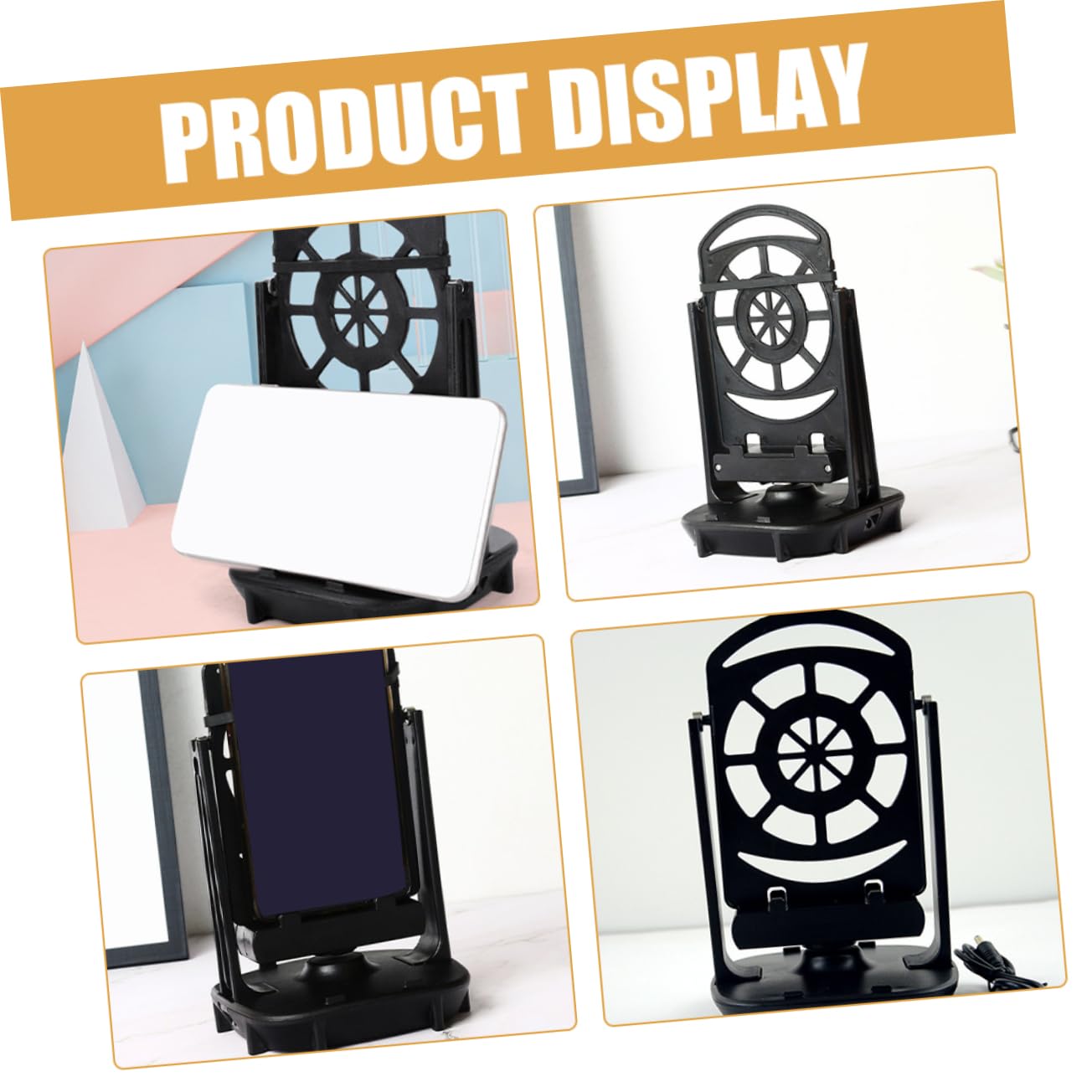 5pièces Podomètre Rocker Silencieux avec Support Téléphone Compteur Dispositif De Secouage pour Double Téléphone Optimise Routine De Marche avec Design Élégant Et