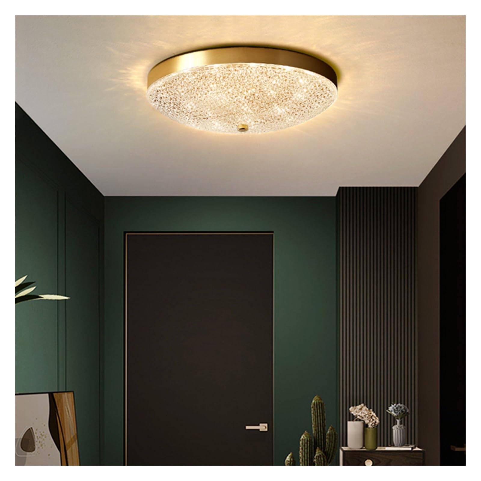 Plafonnier LED nordique pour illuminer et décorer votre balcon ou votre allée