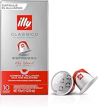 Illy Café Café Classic Roast in Compatible Pods - 10 Pack of 10 Capsules