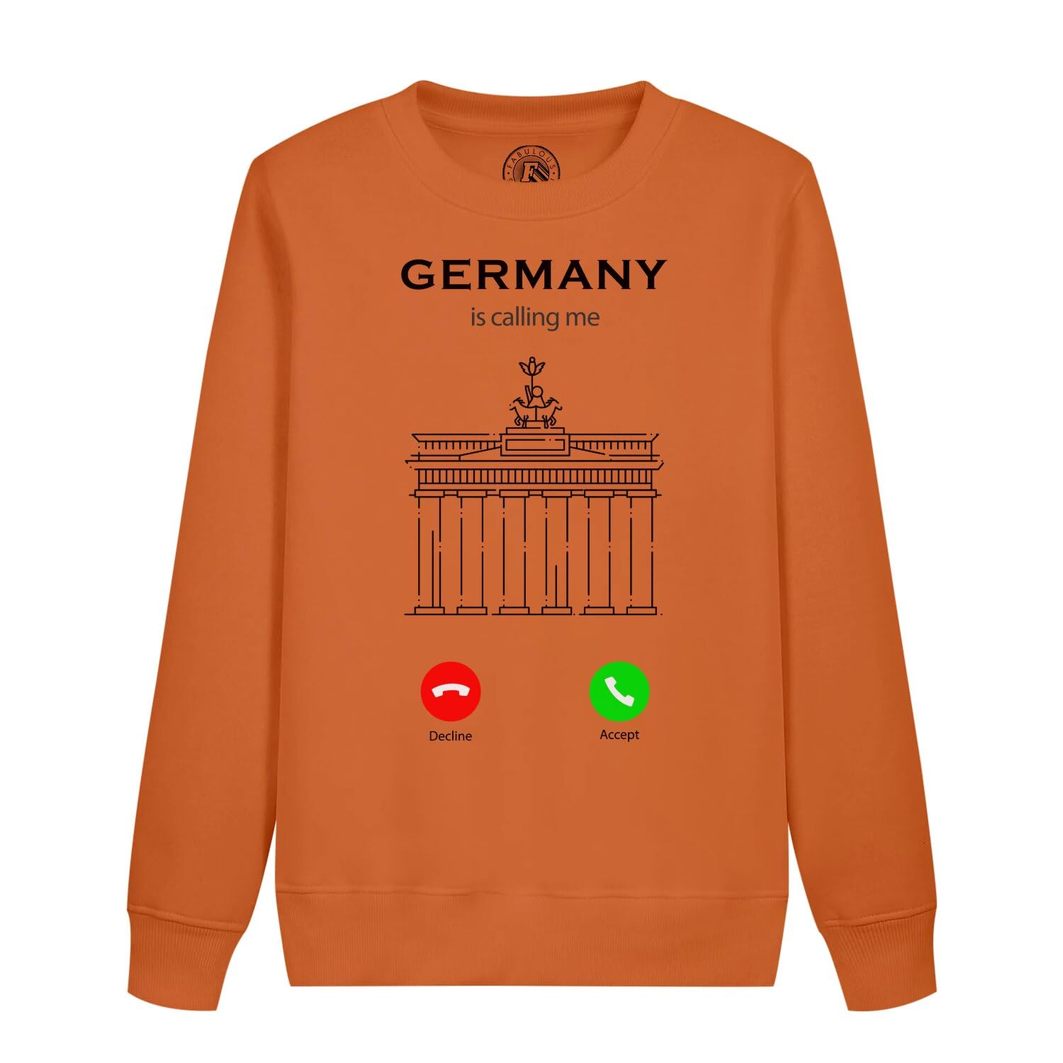 Sweatshirt enfant Germany is Calling Me fini les pulls qui grattent en hiver