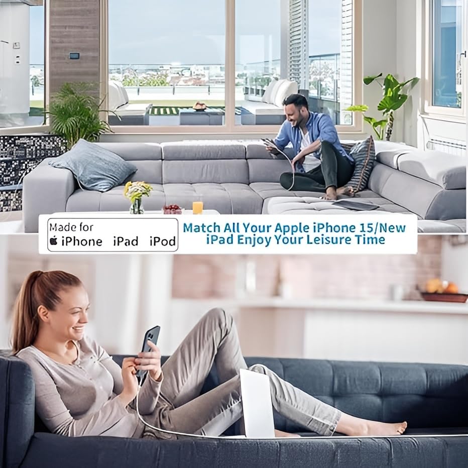 Image of 20W Type C Fast Charging for Cellular Phone 16e,16 Plus,16 Pro,16 Pro Max /15,15 Plus,15 Pro,15 Pro Max /14 /13 /12 with (6 Months Warranty) PD 3.0 USB-C 20 Watt Adaptor-White