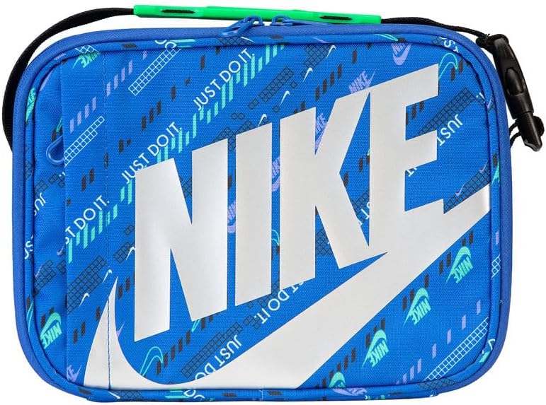 Nike Hard Shell Insulated Lunch Box, Royal Blue/Black, One Size (4L Capacity)