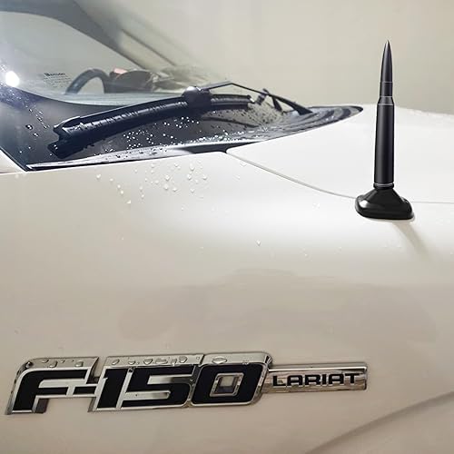 Miniatura 7 de Antena de camión para Ford F150 (2009-2024), Ford F150 Raptor (2009-2024), antena Ford F150 - Bobina conductora interna - Roscado de acero