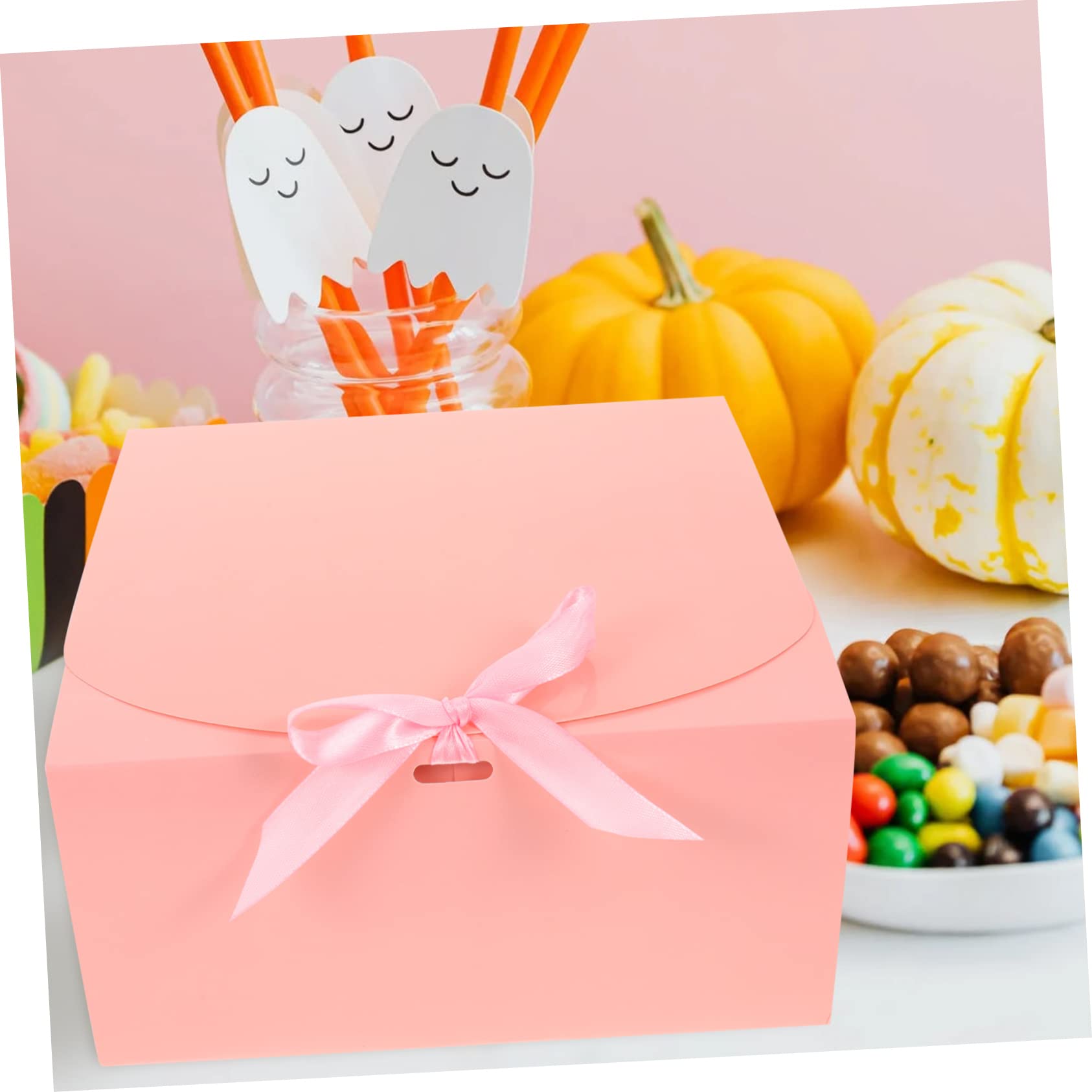 iplusmile 10pezzi Scatole Per Dessert Con Fiocco Elegante Confezione Da Scatole Per Cupcake e Torte Per Matrimoni e Occasioni Speciali