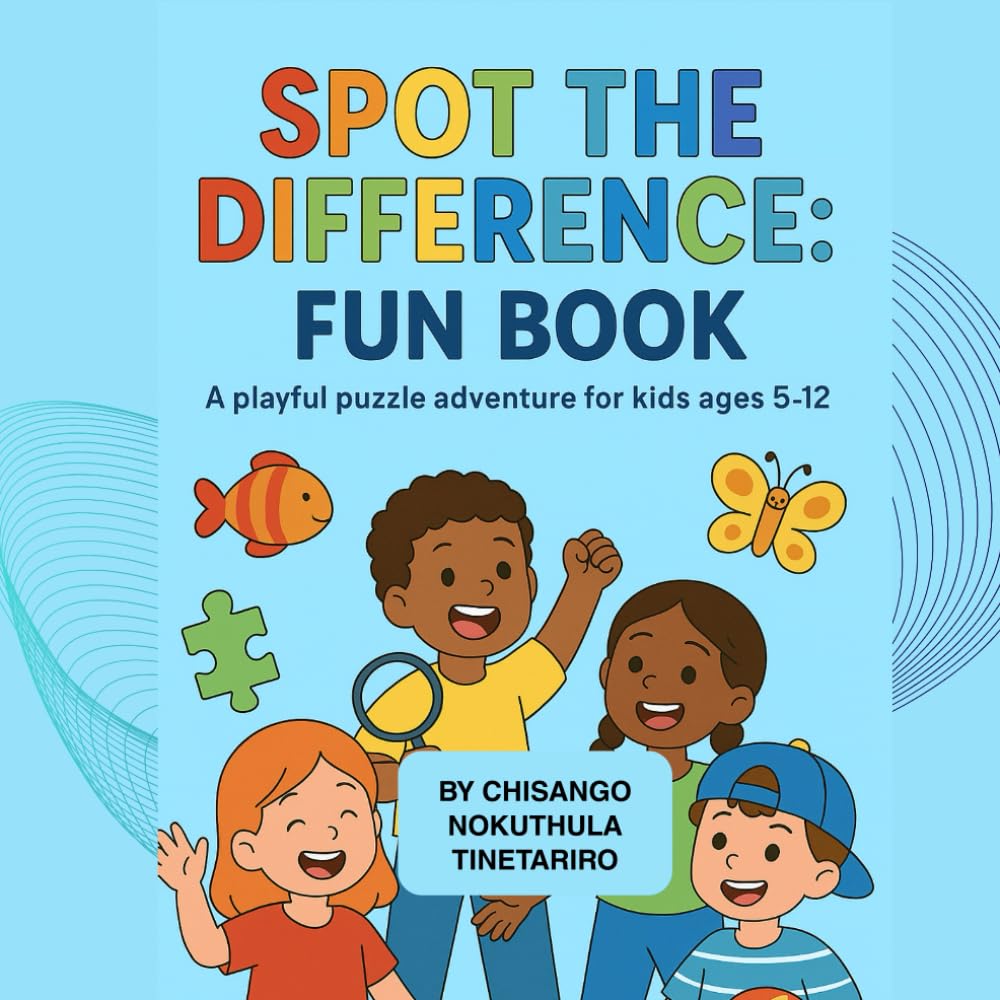 SPOT THE DIFFERENCE: FUN BOOK: A playful puzzle adventure for kids ages 5 to 12
