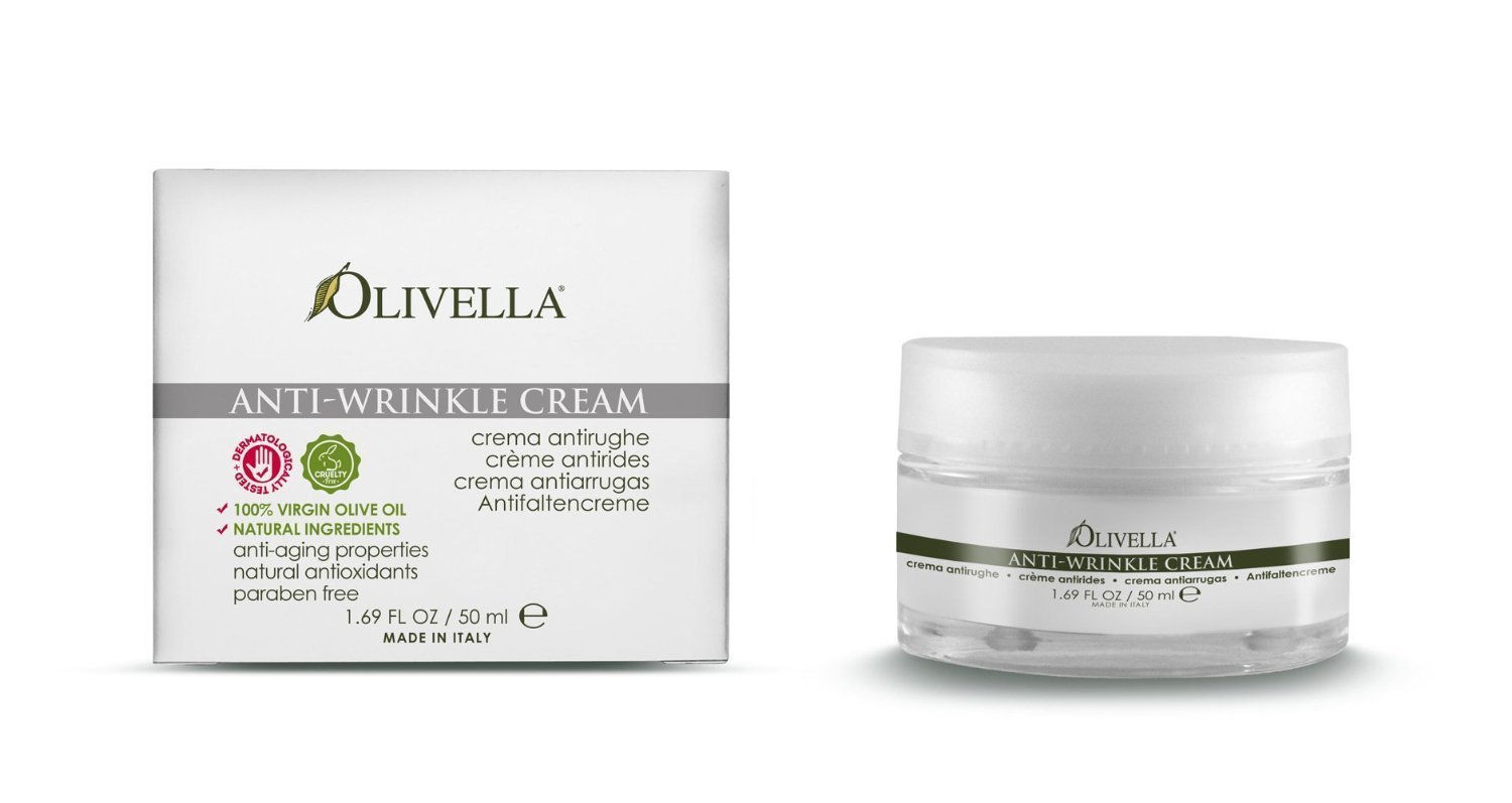 Olivella Virgin Olive Oil Anti-Wrinkle Cream - 1 69 Oz Pack of 44