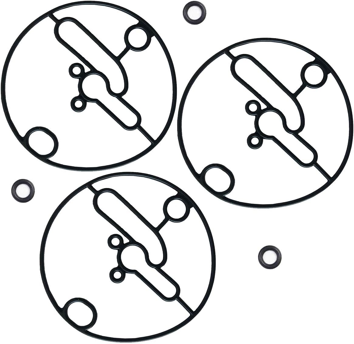 HRui 3 Pack 698781 Float Bowl Gasket for Nikki Carburetor