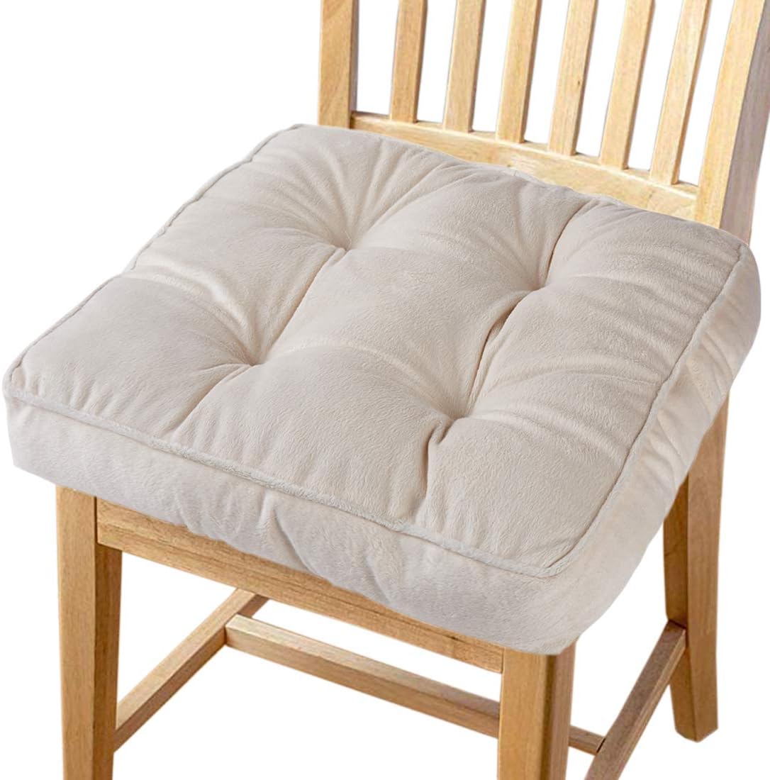 Big Hippo Chair Pads Square Chair Cushion With Ties Thicken Seat Pad Cushion For Office Big Hippo Chair Pads Square Chair Cushion With Ties Thicken Seat Pad Cushion For Office