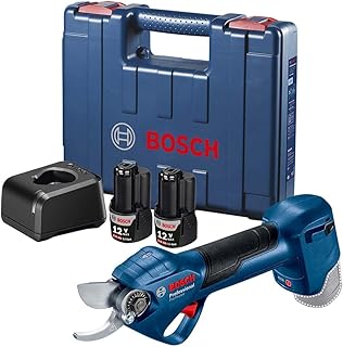 Bosch Tesoura de Poda a bateria Pro Pruner BRUSHLESS 12V, 2 baterias, carregador e maleta