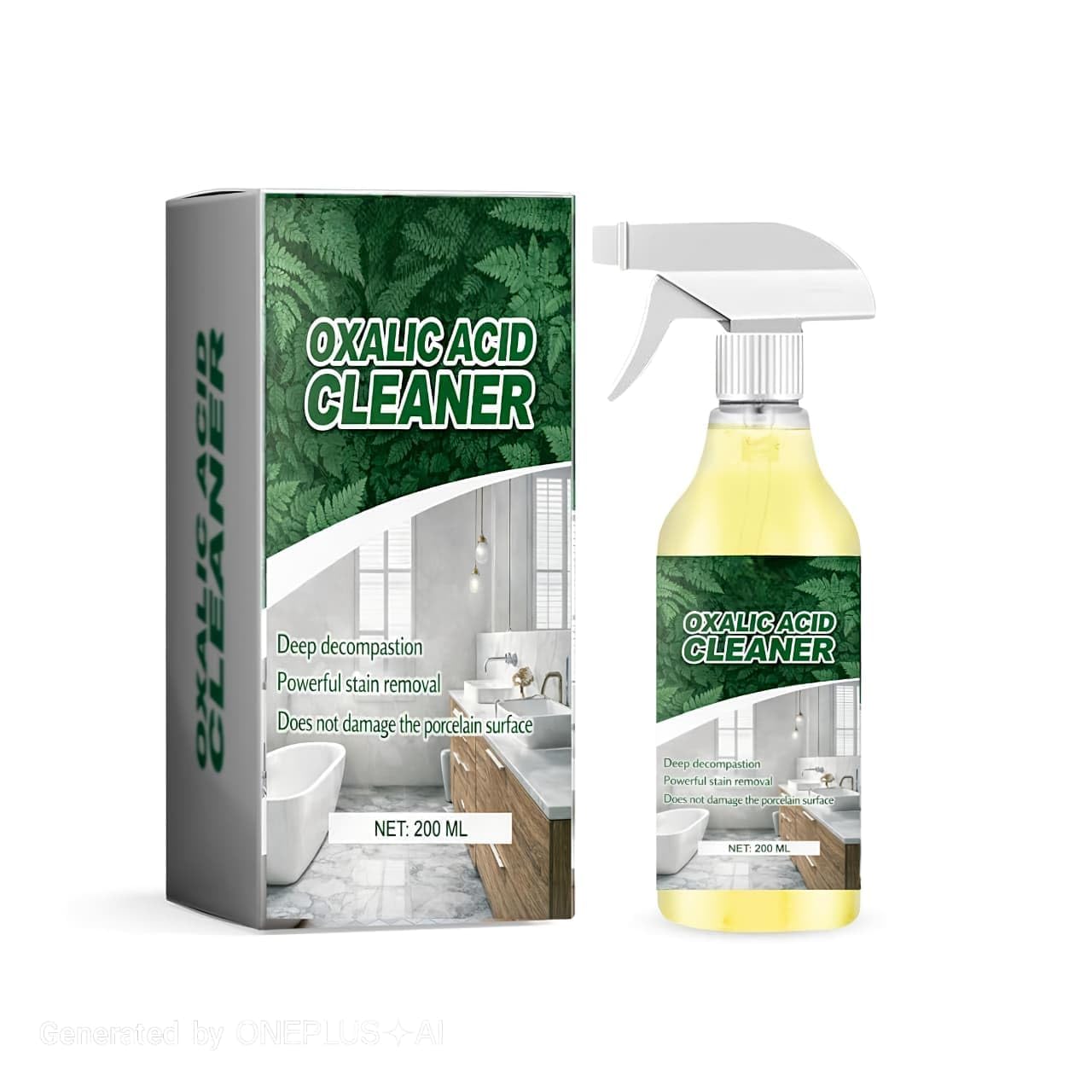 Oxalic Stain Remover, Multi Purpose Oxalic Cleaner, Multi-Purpose Spray for Stain Removing and Bathroom Cleaner, Household Surface Cleaning, Each 200ml (1)-image-35