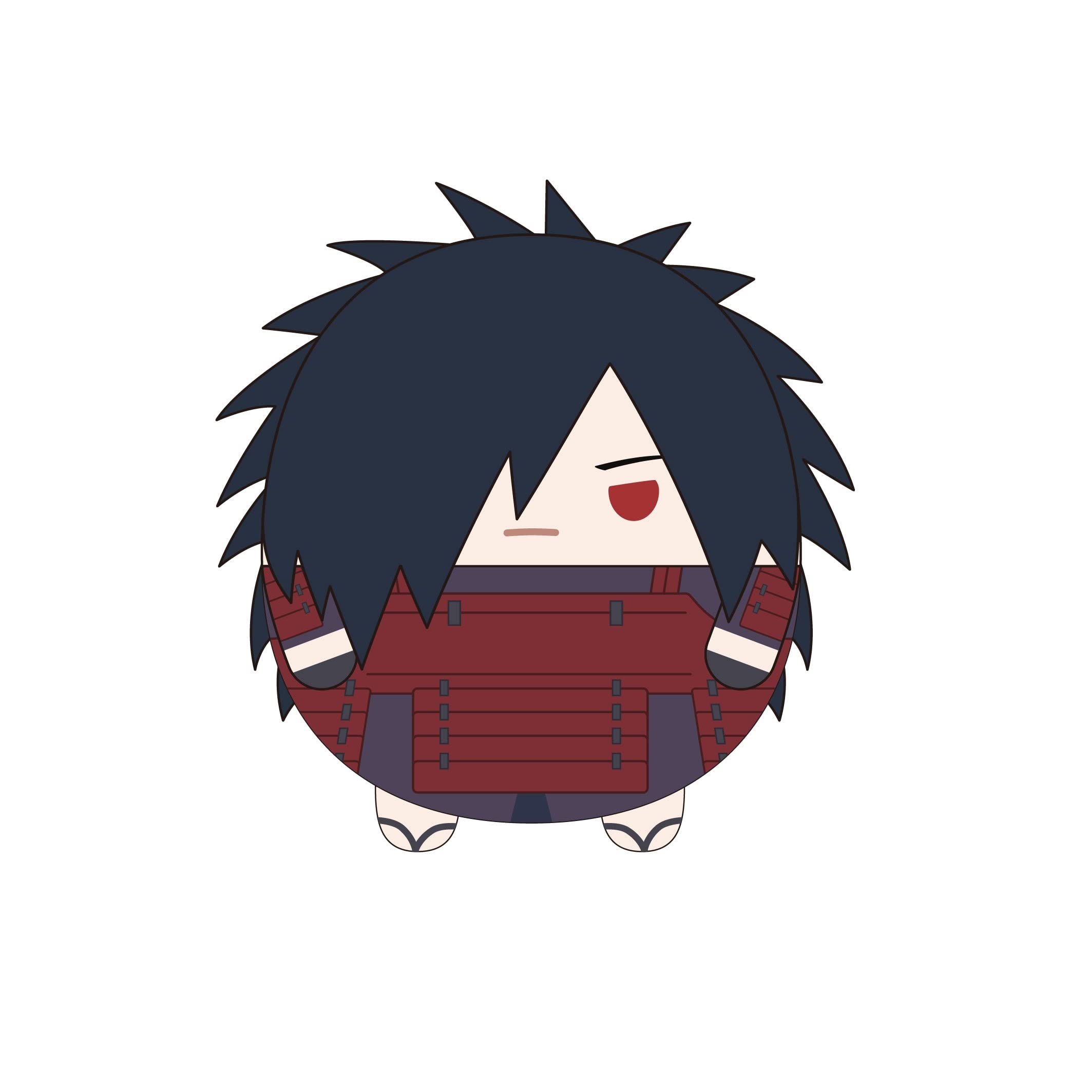 Amazon.co.jp: NARUTO-ナルト-疾風伝 ふわコロりんMsize3 F：うちは 