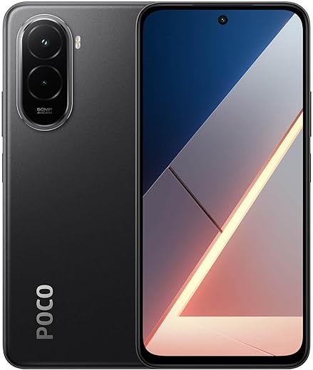 POCO M7 Black – 6GB RAM, 128GB Storage, Global Version
