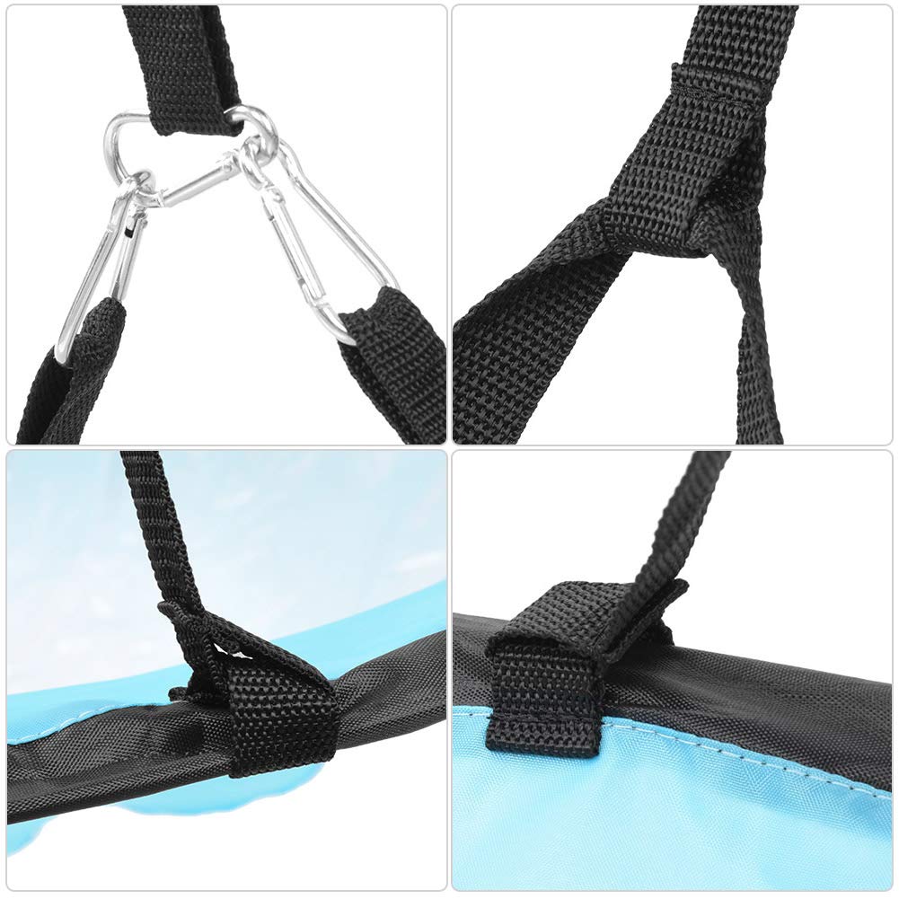 Pilipane PVC 108cm Downwind Wind Paddle, Sturdy Sailboat Wind Sail Paddle, Portable Kayak Canoe Paddle, Green Sailboat Accessory for Kayaks, Canoes, and Inflatables (Lake Blue)