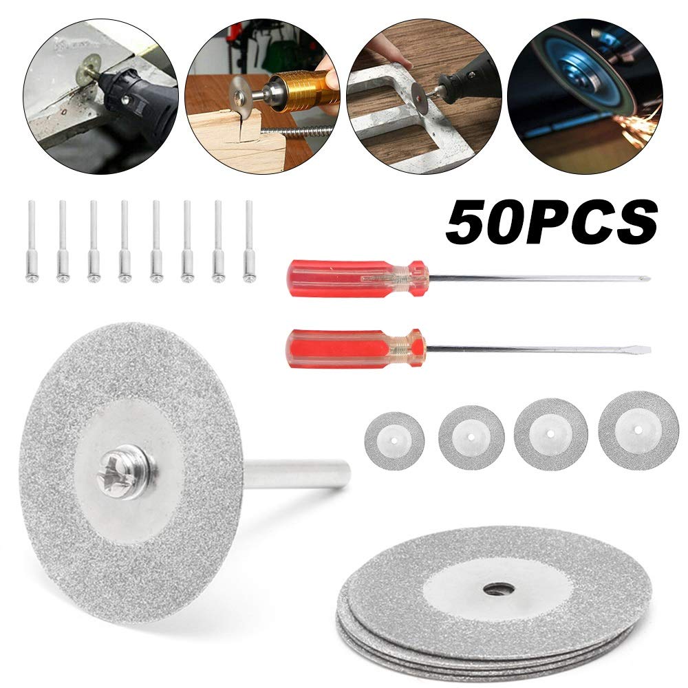50 SZTUK Brzeszczoty 25mm 22mm 18mm 16mm Tarcza tnąca do elektronarzędzia Tarcza tnąca Piła tarczowa Szlifowanie tarczy tnącej