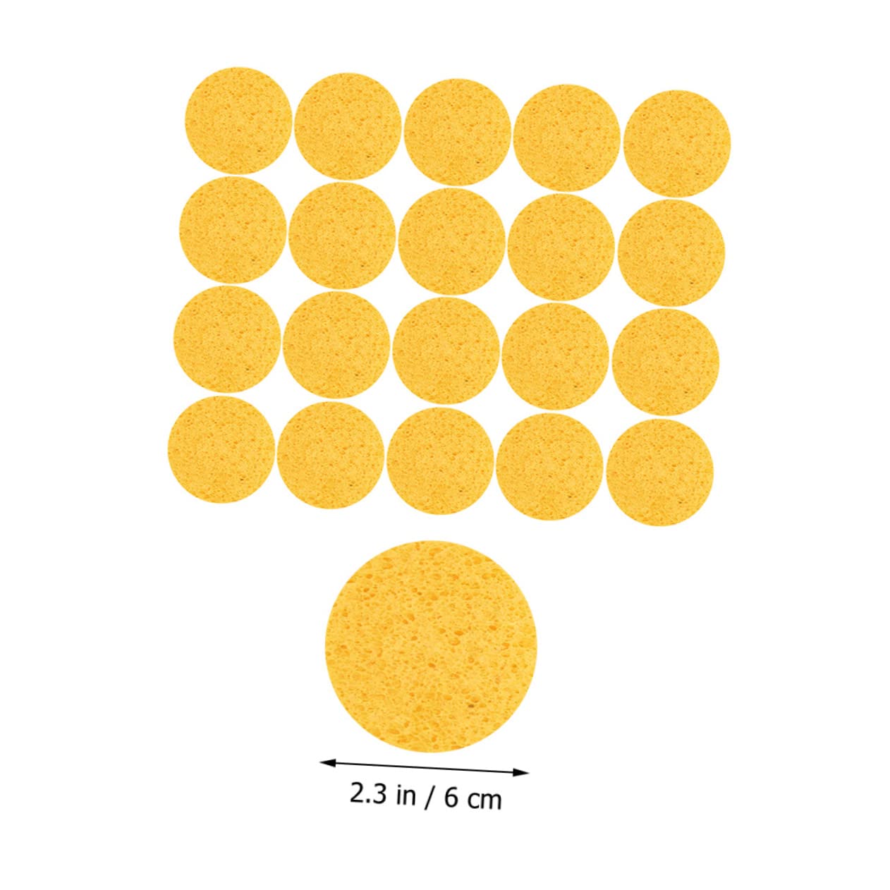 FRCOLOR 5 Set Di Spugne Per Il Trucco Spugne Riutilizzabili Per Il Viso E Per La Rimozione Del Trucco 20 Pezzi * 5