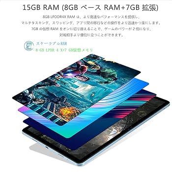 DOOGEE T20 Androidタブレット 256GB + 15GB 41DjuQjoPrL.jpg