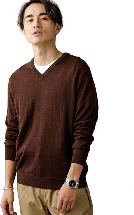 Amazon ナノユニバース セーター セーター 毛玉レス ニット 12gvネック メンズ Xl ブラウン セーター 通販 Amazon ナノユニバース セーター セーター 毛玉レス ニット 12gvネック メンズ Xl ブラウン セーター 通販