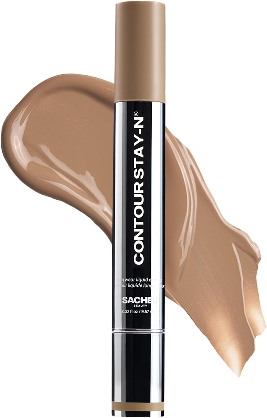 Liquid Contour STAY-N Long Wear Cream Contour Makeup — Long Lasting, Blendable, & Lightweight Formula — Vegan & Cruelty-free, Giving Iconic