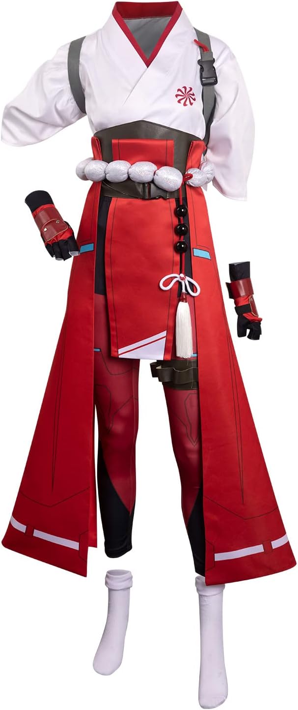 Nasfotim Womens Fox Cosplay Costume Fox Full Set Clothes Halloween Party Outfits