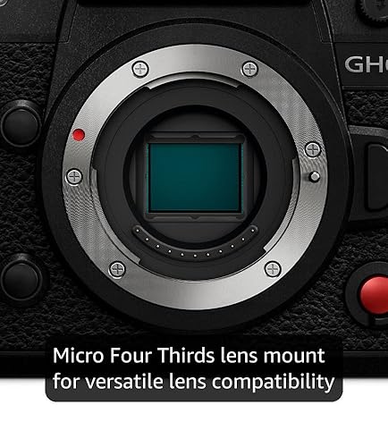 Amazon.com : Panasonic LUMIX GH6, 25.2MP Mirrorless Micro Four