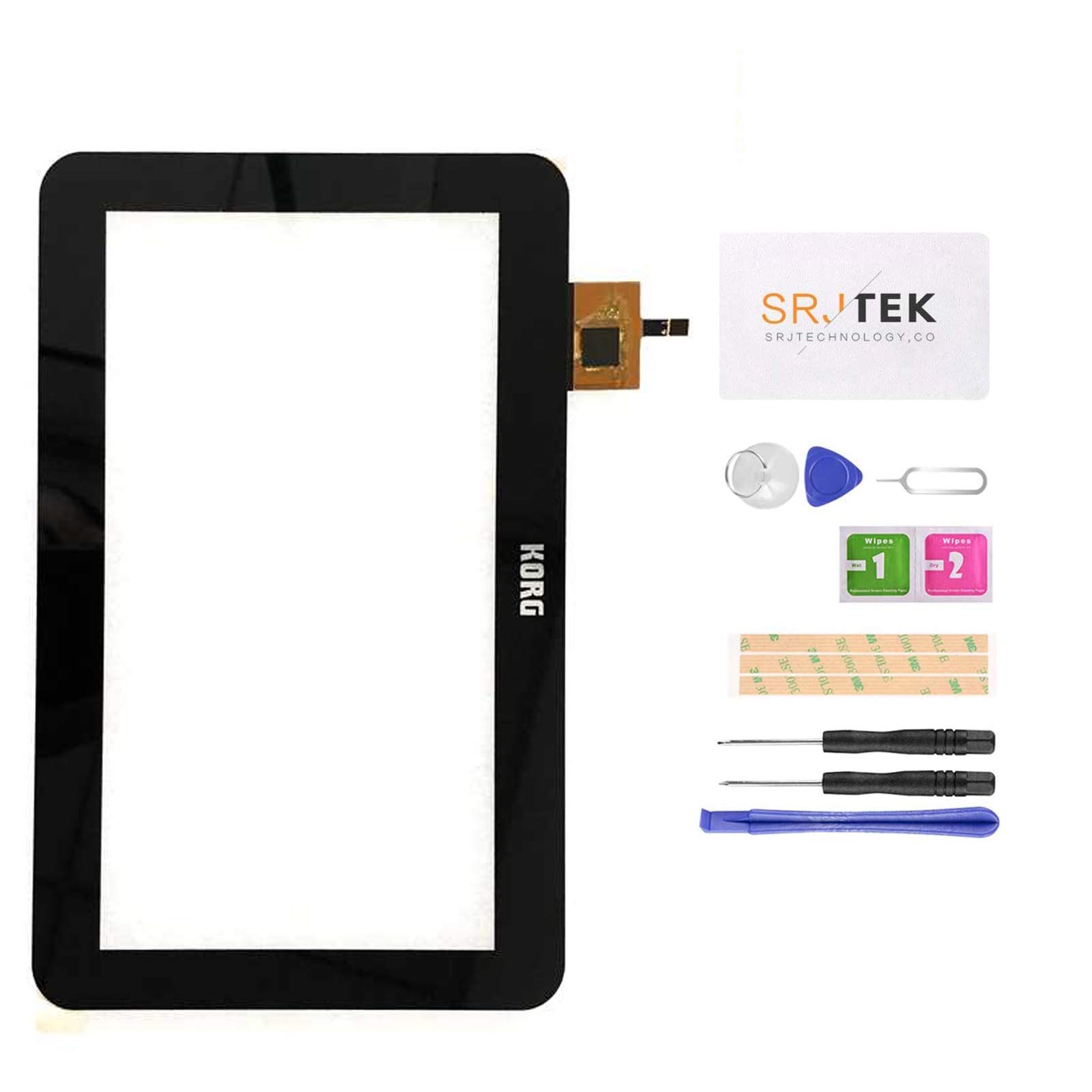 New 7 inch Touch Screen Panel Digitizer Glass for Korg PA700 PA1000