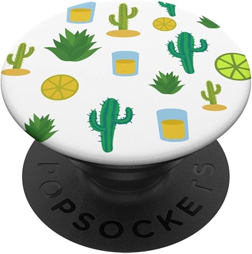 Tequila Lime México Regalo Mexicanos Mujeres Mezcal Limon Agave - PopSockets Grip y Stand para Teléfonos y Tabletas
