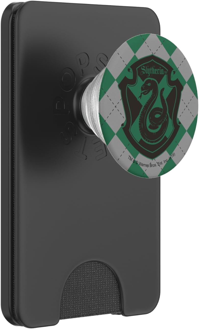 Harry Potter Slytherin Plaid Sigil PopSockets PopGrip for MagSafe