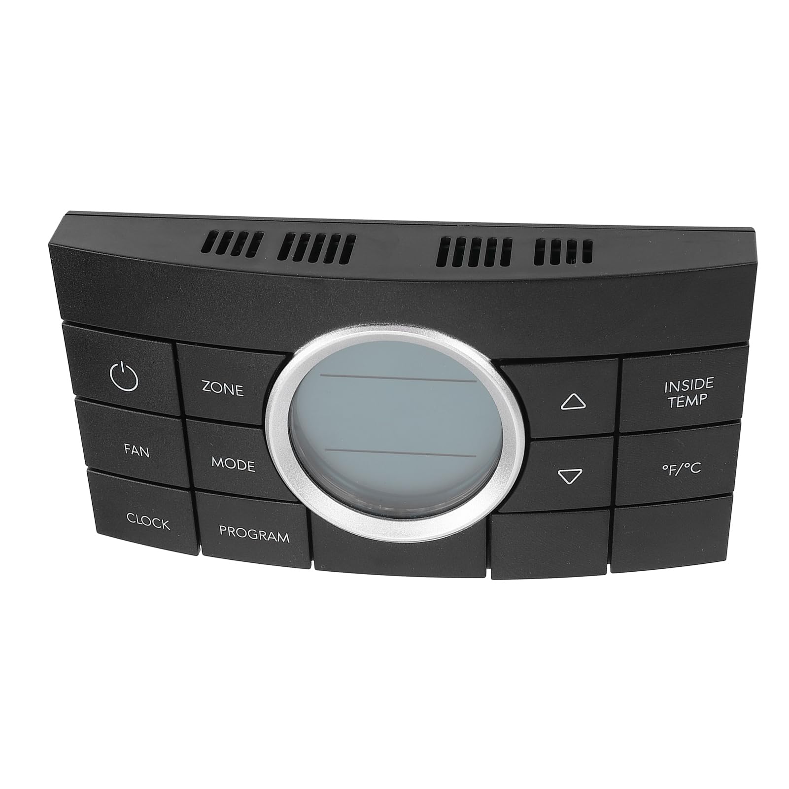 Termostat do Pojazdów Kempingowych, materiał ABS, Sterowanie Wielostrefowe do Klimatyzatorów 579 595 6308 (BLACK)