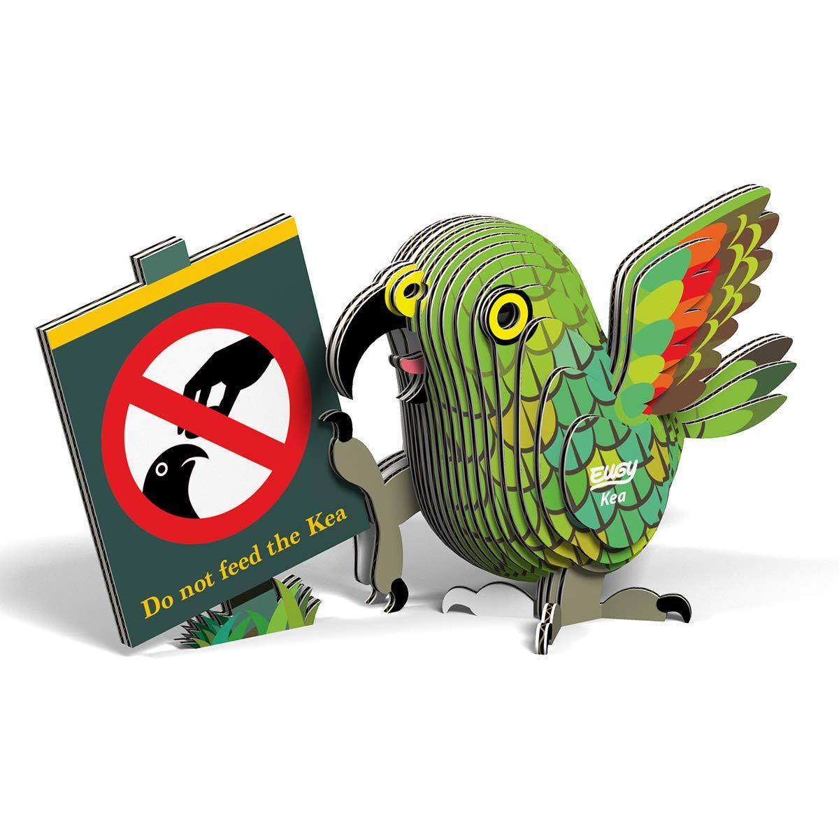 EUGYKea 3D Puzzle - 23 Piece Eco-Friendly Educational Toy Puzzle for Boys, Girls & Kids Ages 6+