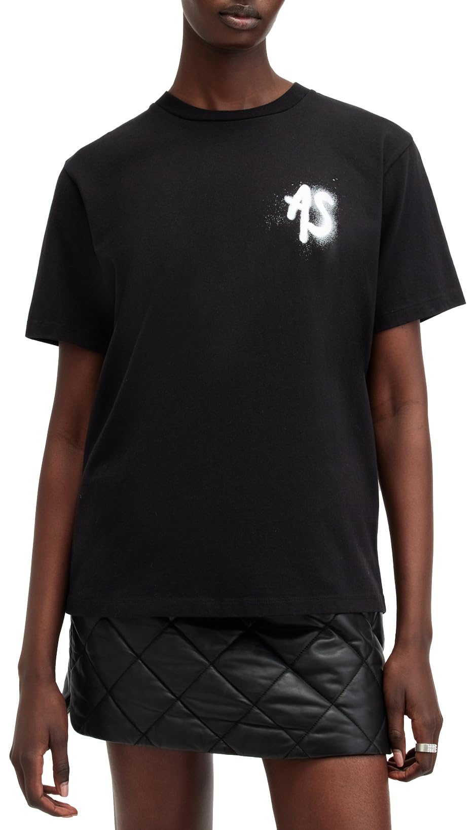 AllSaints Women's Spray Bf Tee