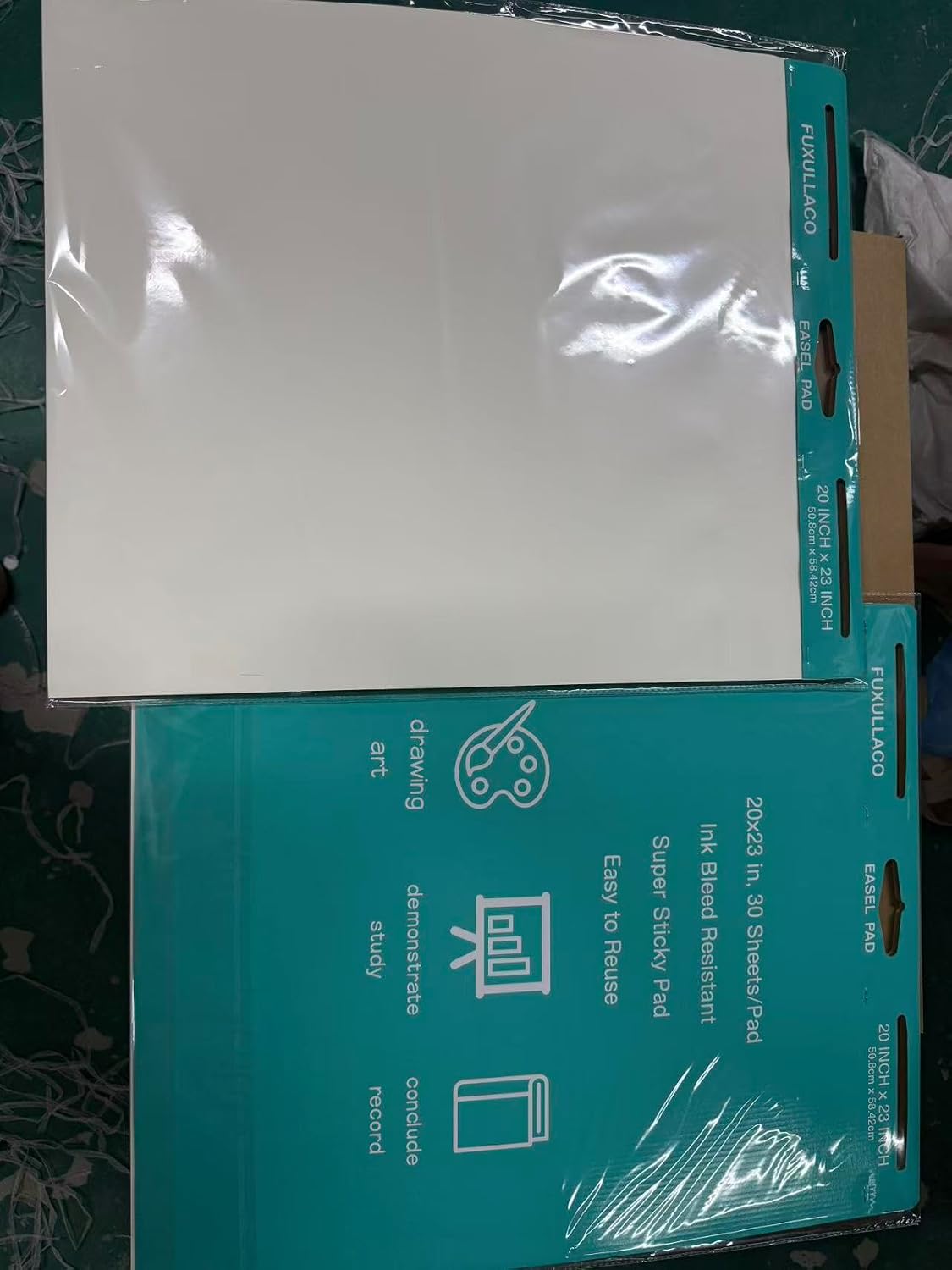 Anchor Chart Paper, Sticky Easel Pad 5 Pack, Flip Chart Paper，5：15 × 18 in