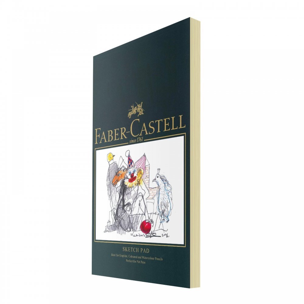 Faber-Castell Art & Graphic WD791013 Szkicownik, Biały, A4 / 40 arkuszy