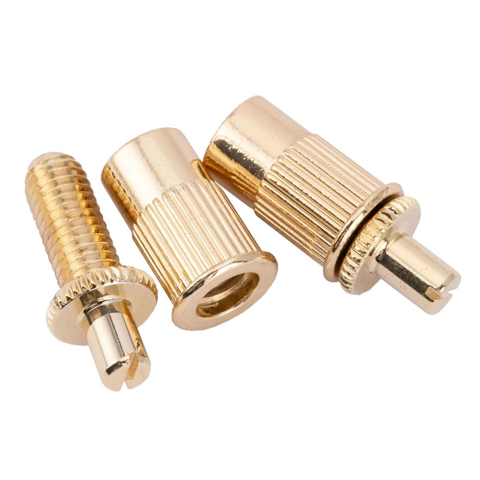 Zestaw Siodełek Z Rolkami Mostkowymi O Średnicy 52 Mm Do Gitar Elektrycznych Mostek Gitarowy(Gold)