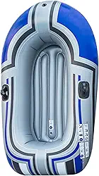 Série de barcos infláveis, caiaque inflável espesso, caiaque de barco de pesca, jogo de água individual para uma pessoa ao ar livre, lazer, viagens, barco de pesca 150cm