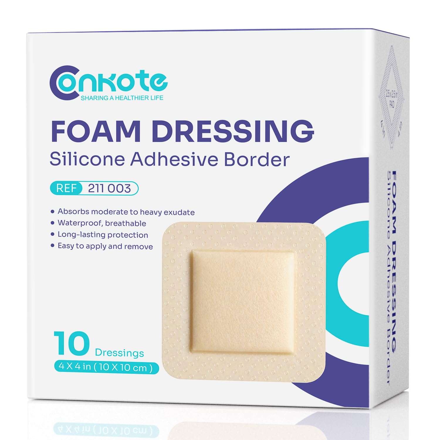 foam dressings Mepilex Lite AQUACEL Foam Dressing | Foam