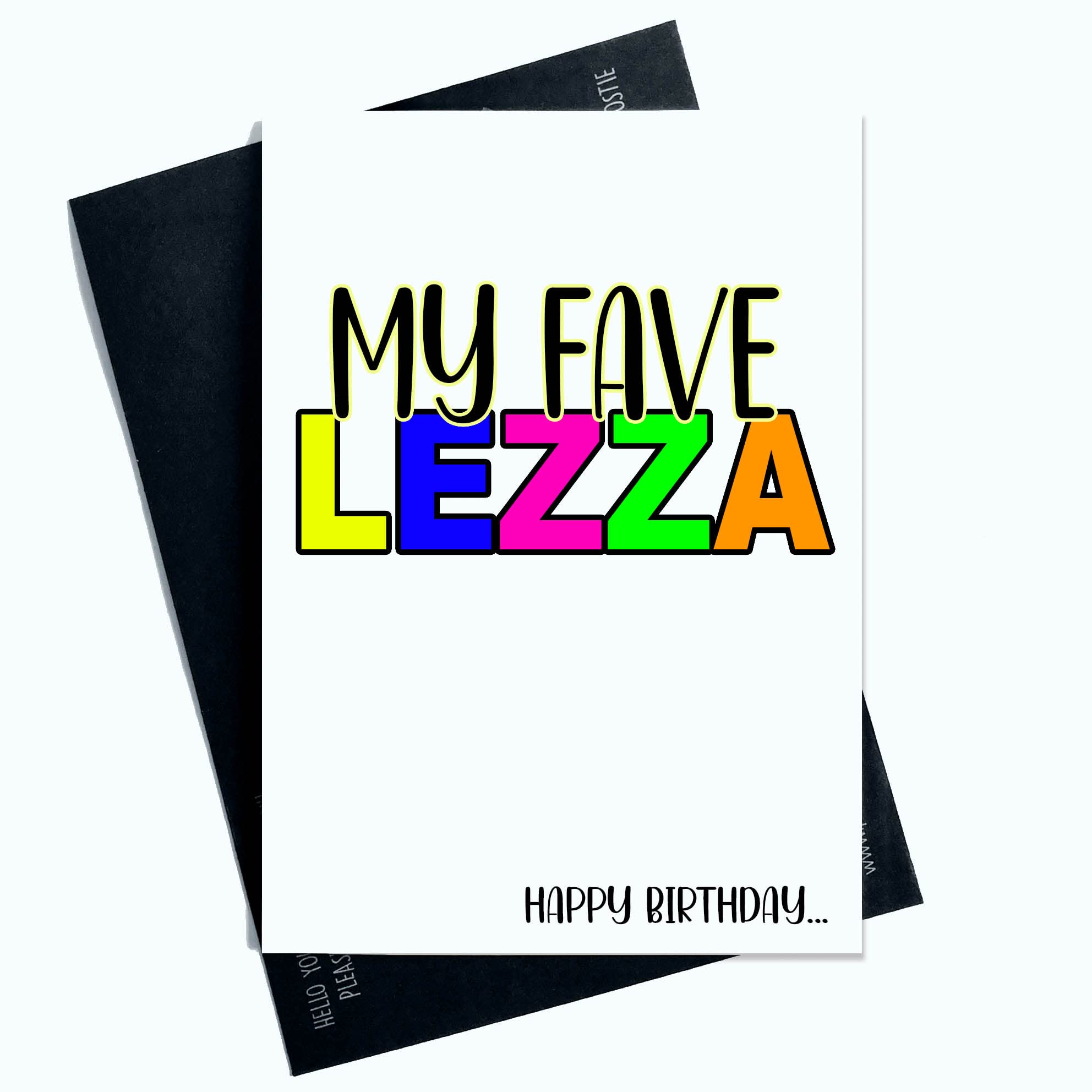 Funny Lesbian Cards Birthday Day Card Joke Laughter Fun Novelty LGBTQ SP9