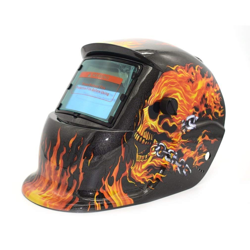 Careta Soldar Automatica Solar oscurecimiento automático Casco de Soldadura eléctrica Soldadura máscara Tapa de la Lente Casco del Soldador for la Soldadura de la máquina Mascaras De Soldar