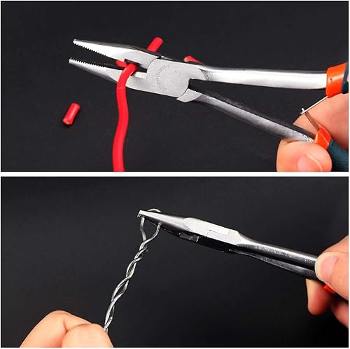 Miniatura 6 de SPEEDWOX - Alicates de punta larga para corte de alambre fino