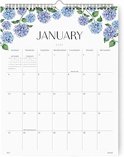 Jotsome壁掛けカレンダー2025-2026、2025年7月から2026年12月まで。アカデミックカレンダー、モダンな美的壁掛けカレンダー、壁/デスクトップ。自宅、学校、オフィスに最適。整理が簡単、11.2インチ x 14.2インチ。