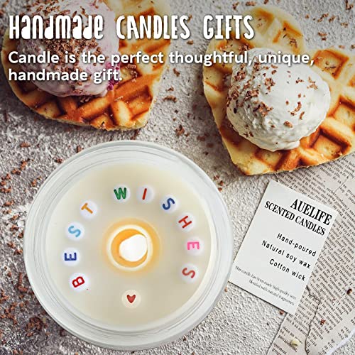 Happy Birthday Gifts For Women | Unique Gift For Best Friend | Soy Vanilla Sugar And Buttercream Candles Gift Idea For Her Sister Mom Coworker Classmate Bestie Present 7 Oz #TOP2