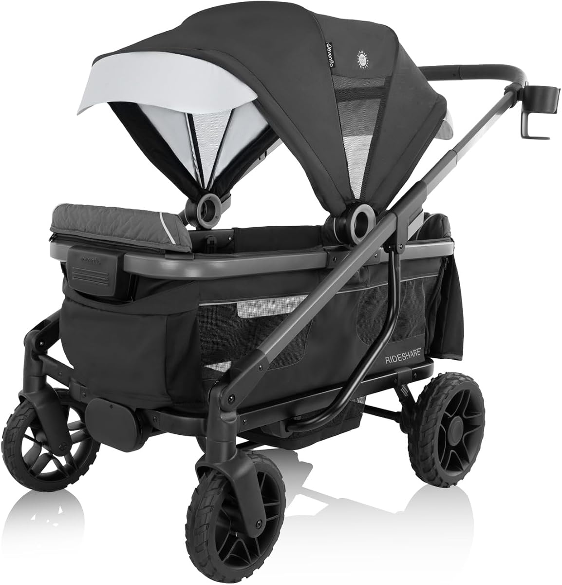 Shyft Rideshare All-Terrain Performance Stroller Wagon (Sterling Black)