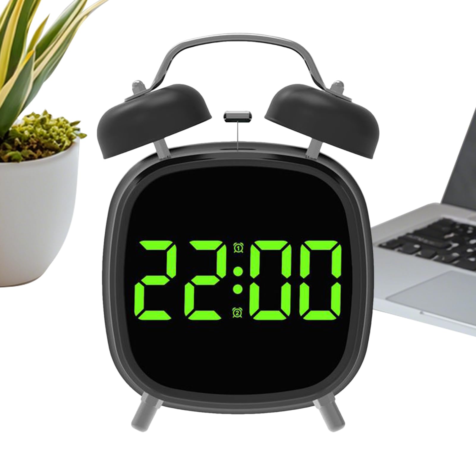 Despertador portátil con luz LED para evitar el insomnio y mejorar la concentración