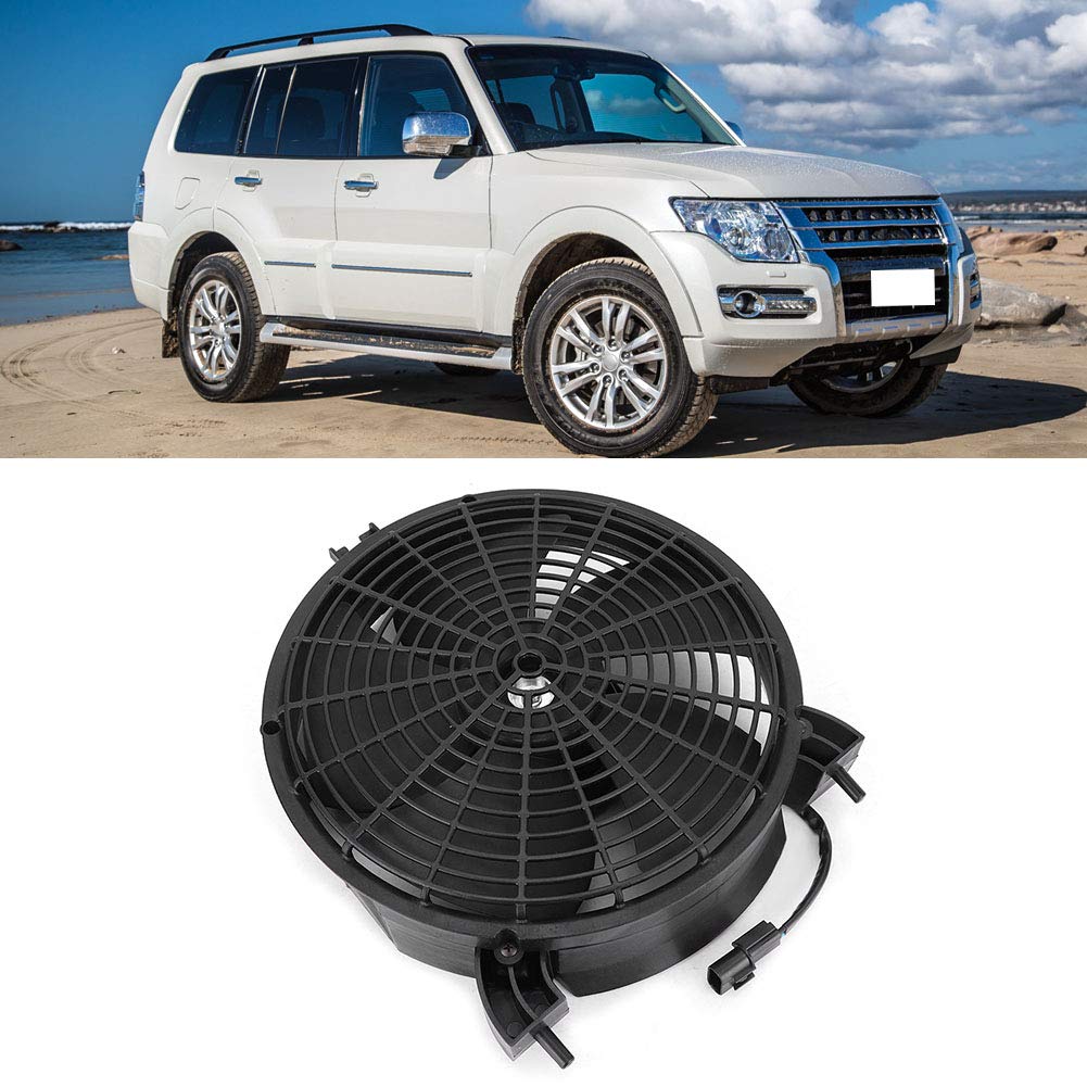 Elektryczny Wentylator Skraplacza MN123607 do L200 PAJERO MONTERO SPORT, Czarny materiał ABS