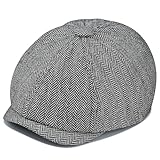 Élégant Intemporel - Ce béret rétro à motif chevron incarne un style classique et sophistiqué, adapté aussi bien aux hommes qu'aux femmes. Son design vintage s'associe parfaitement avec toutes les tenues, quelle que soit la saison, pour une allure toujours raffinée
