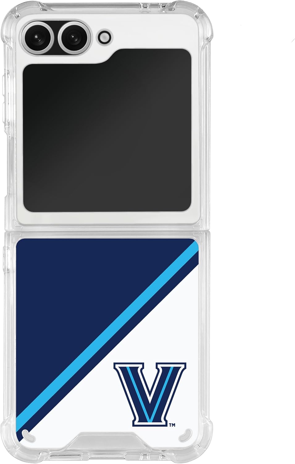 Affinity Bands Villanova Wildcats HD Phone Case Compatible with Samsung Galaxy Z Flip6 (Champion Series)