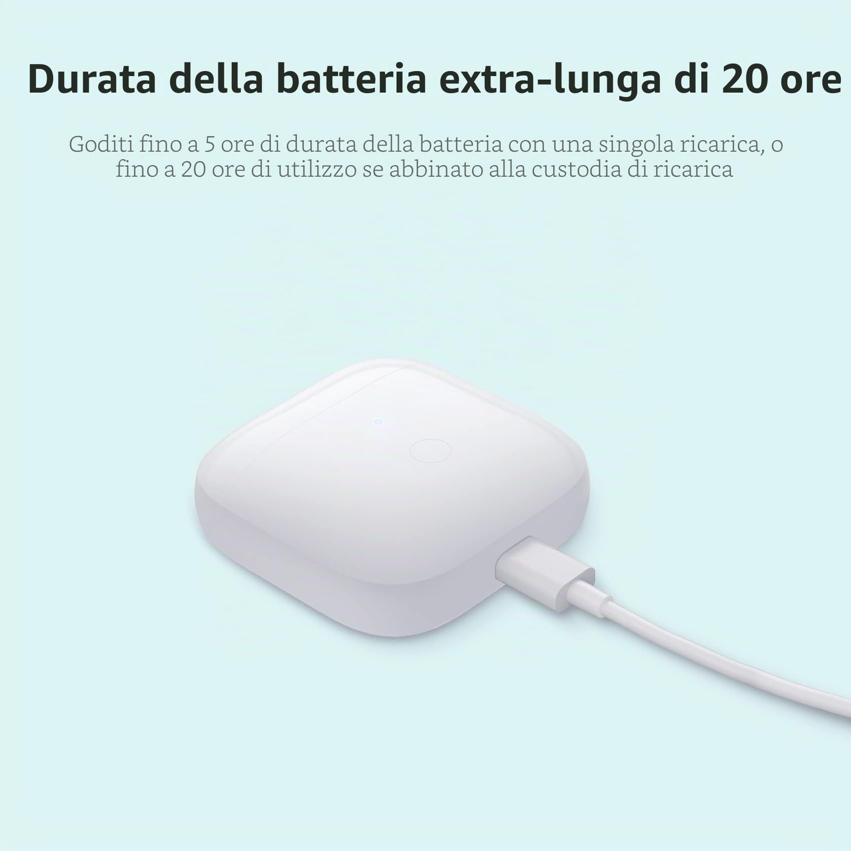 XIAOMI Redmi Buds 3 Cuffie Bluetooth Wireless 5.2 Redmi Buds 3 Cuffie Semi-interne, Durata 20 Ore, Touch Control, Resistenza alla Polvere IP54, Bianco