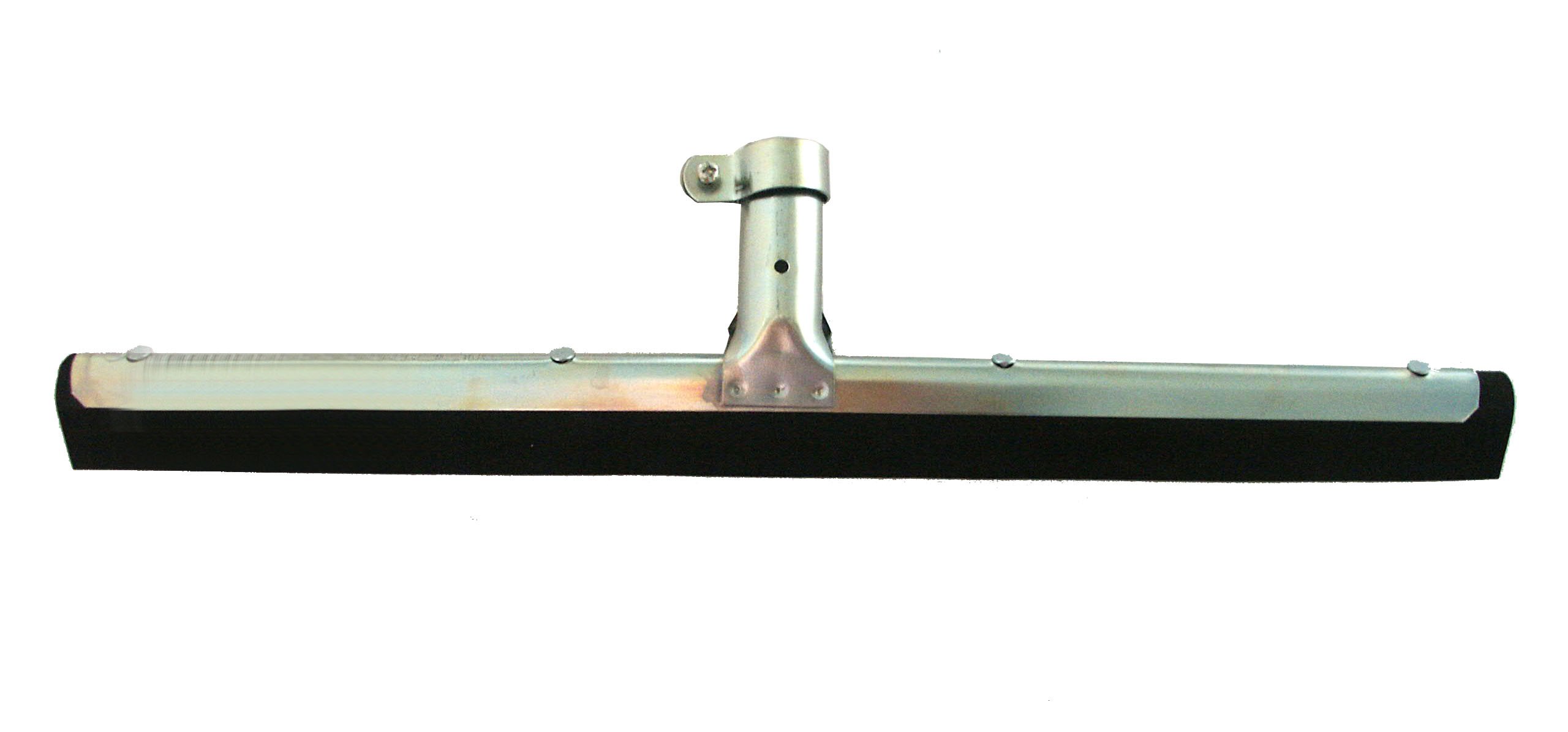 Tergipavimento - Tergivetro Zincato con Fascia Gommata, Misura 45 cm, con Attacco per Manico Diametro 25 mm