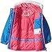 Rugged Bear Girls' Two-Piece Snowsuit and Jacket Set with Flower Detail