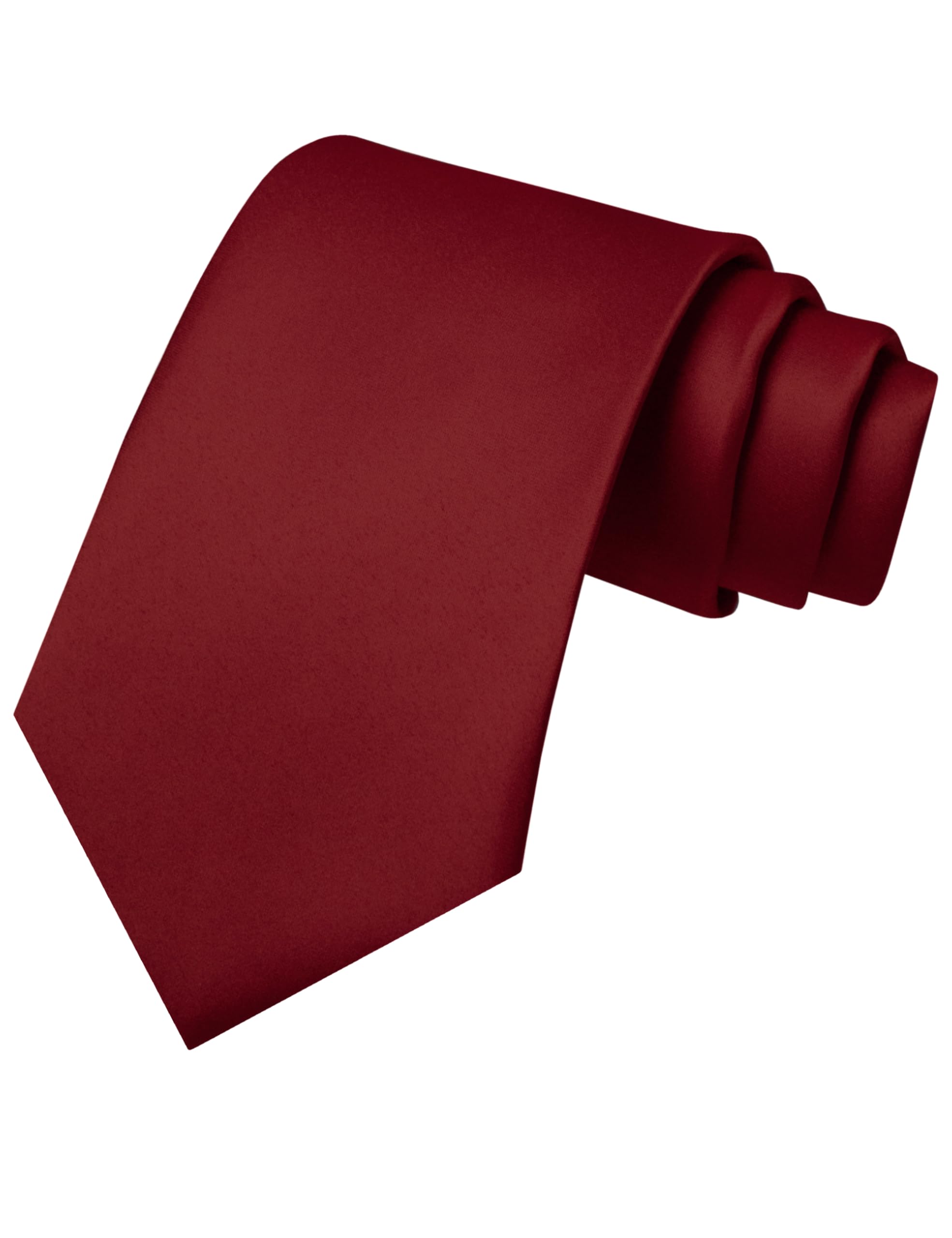 JEMYGINS Solid Color Tie Mens Necktie for Business and Wedding — view 23